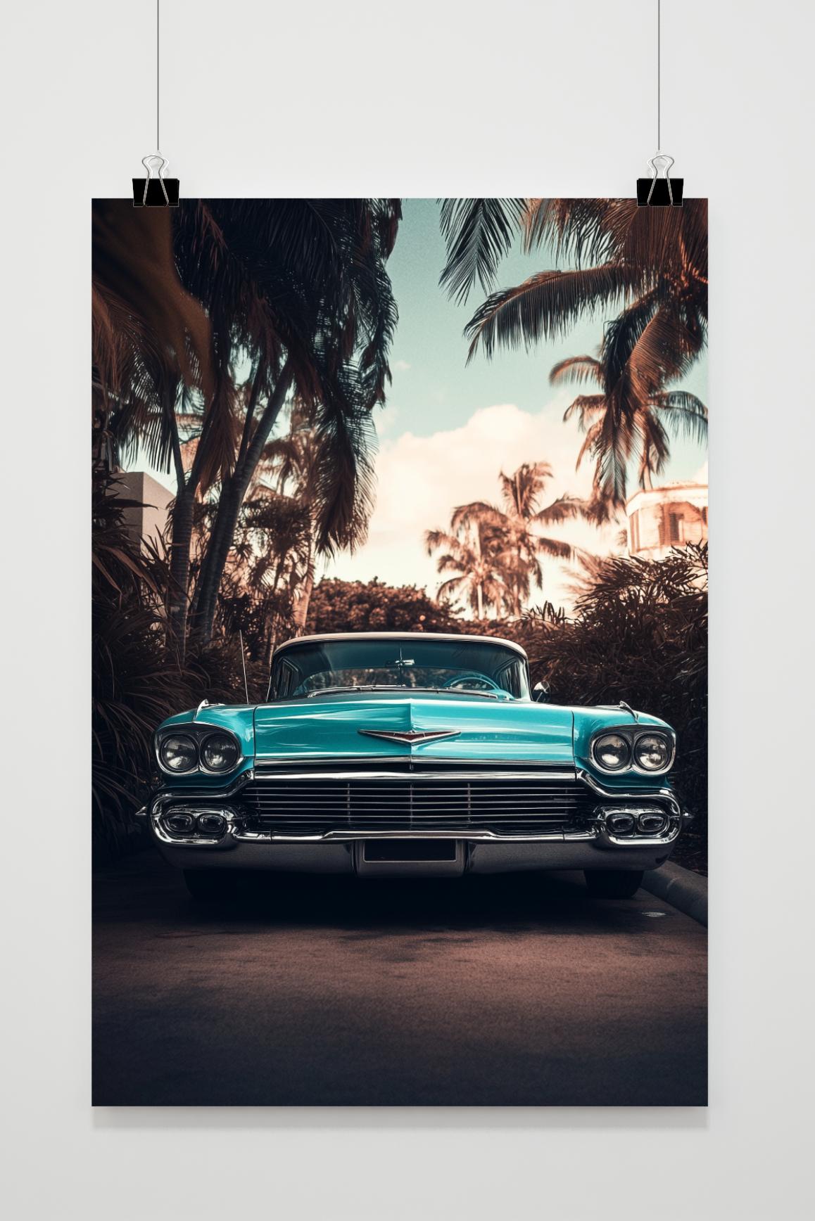 Affiche Voiture vintage de 25 Artstreet