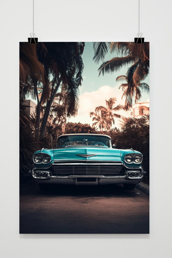 Vintage Auto Poster