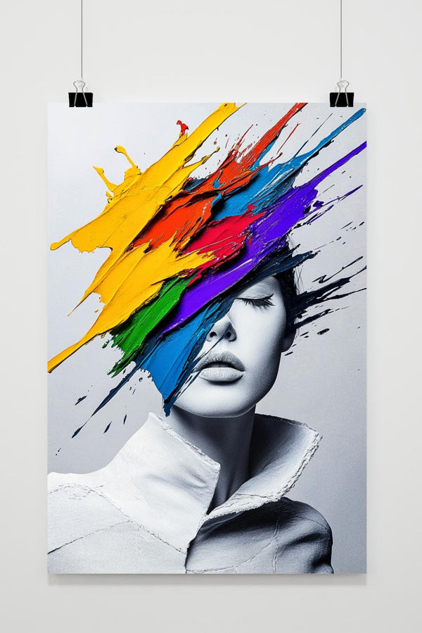 Kleursplash poster