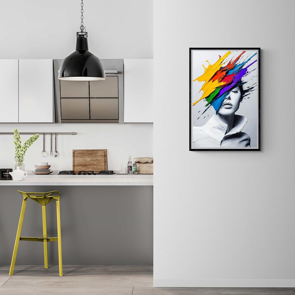 Explosión de Color en un interior