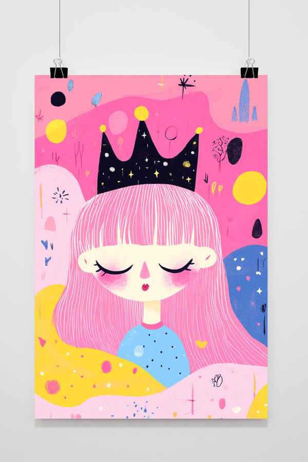 Póster Princesa Adorable
