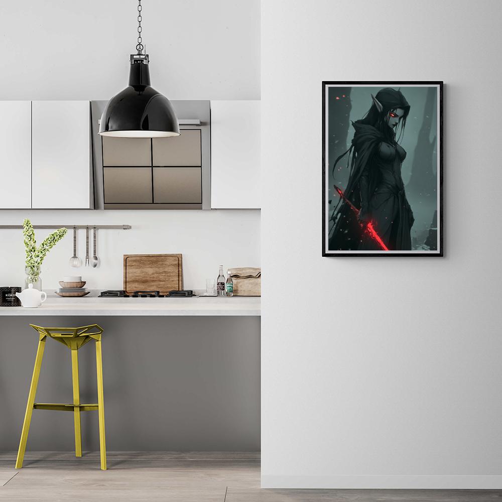 Demon Slayer dans un intérieur