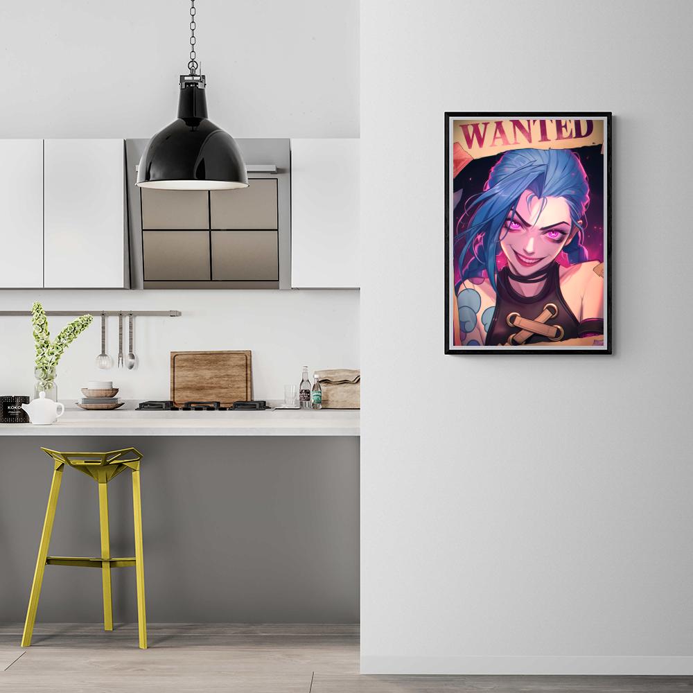 Jinx Wanted dans un intérieur