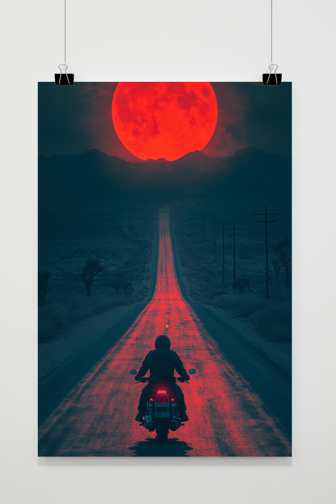 Affiche Moto de 25 Artstreet