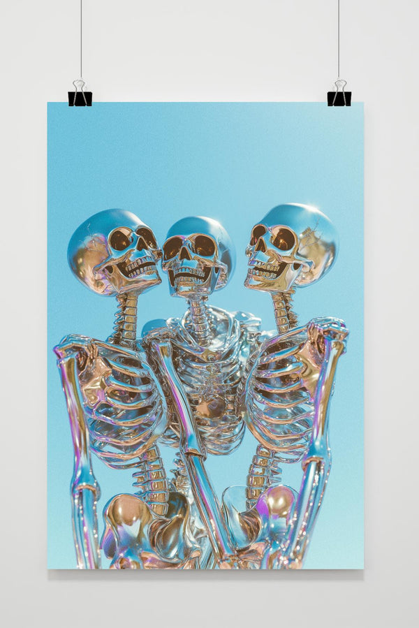 Blije Skeletten poster