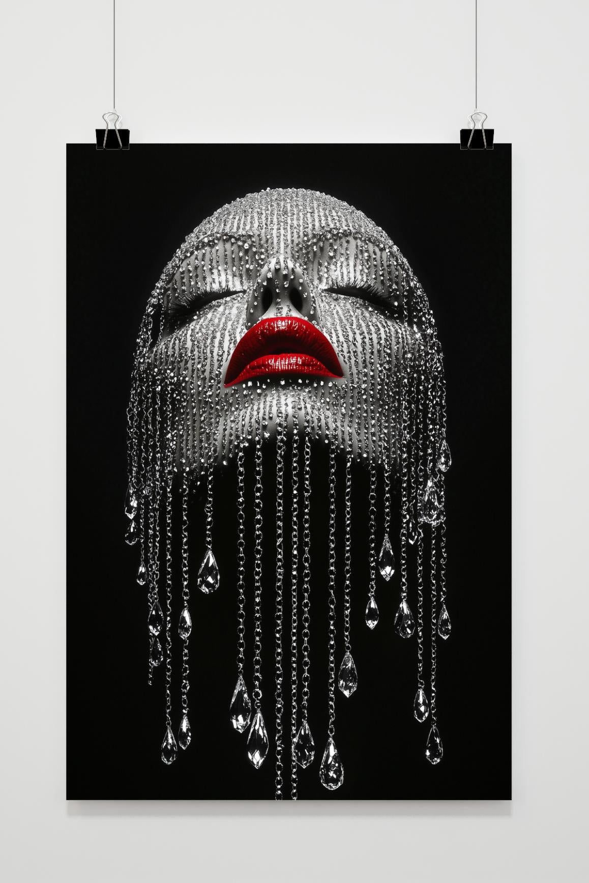 Affiche Diamants et Cristaux de 25 Artstreet