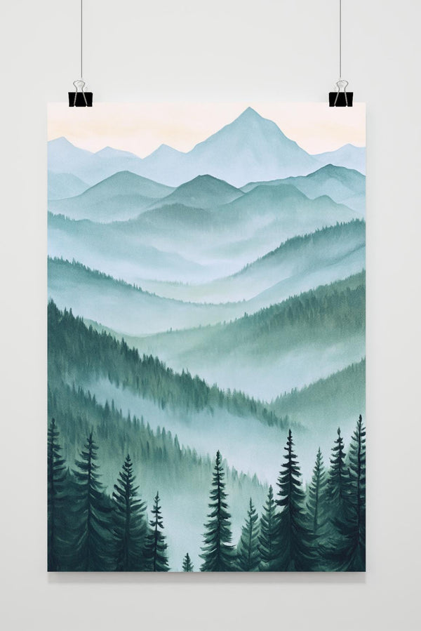 Grüne Natur Poster