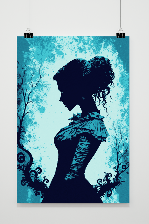 Póster Mujer en la Naturaleza de 25 Artstreet