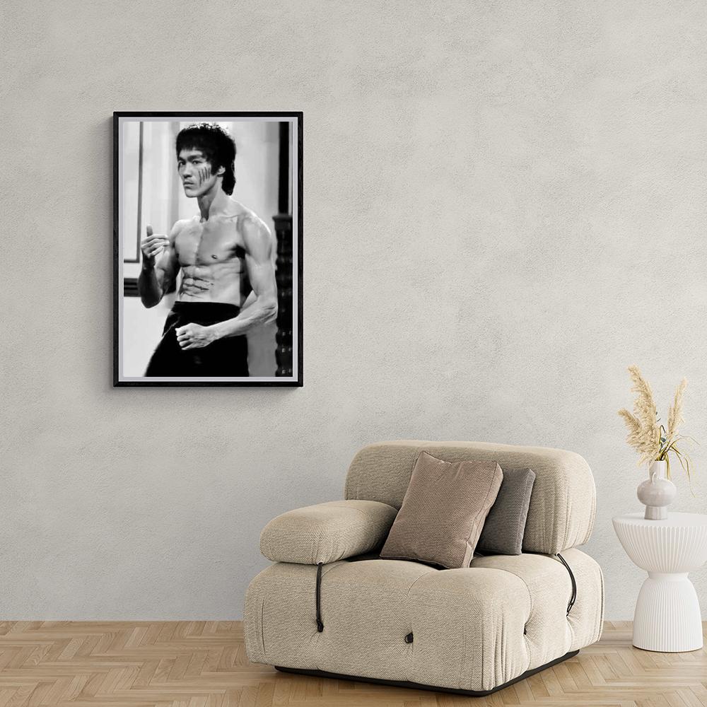 Bruce Lee Black and White