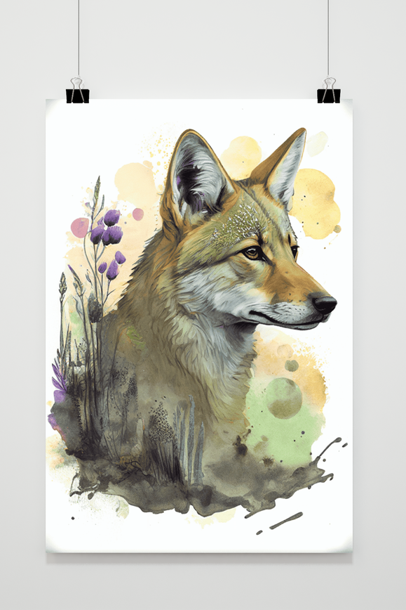 Coyote Poster poster
