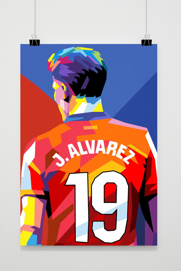 Julián Alvarez poster