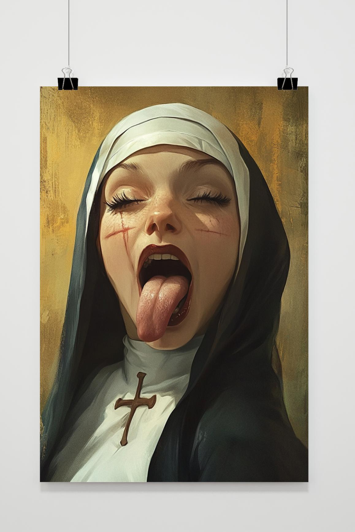 Affiche Nonne Cicatrice de 25 Artstreet