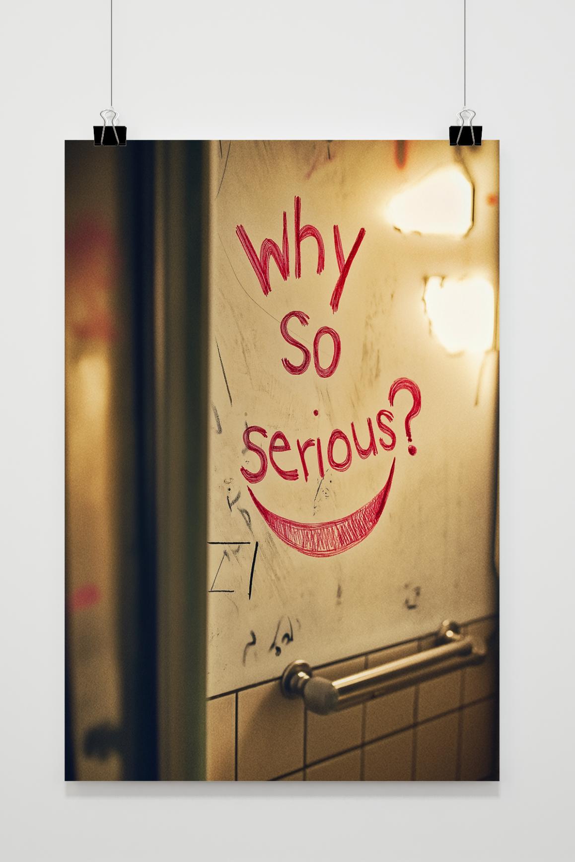 Póster Why So Serious de 25 Artstreet