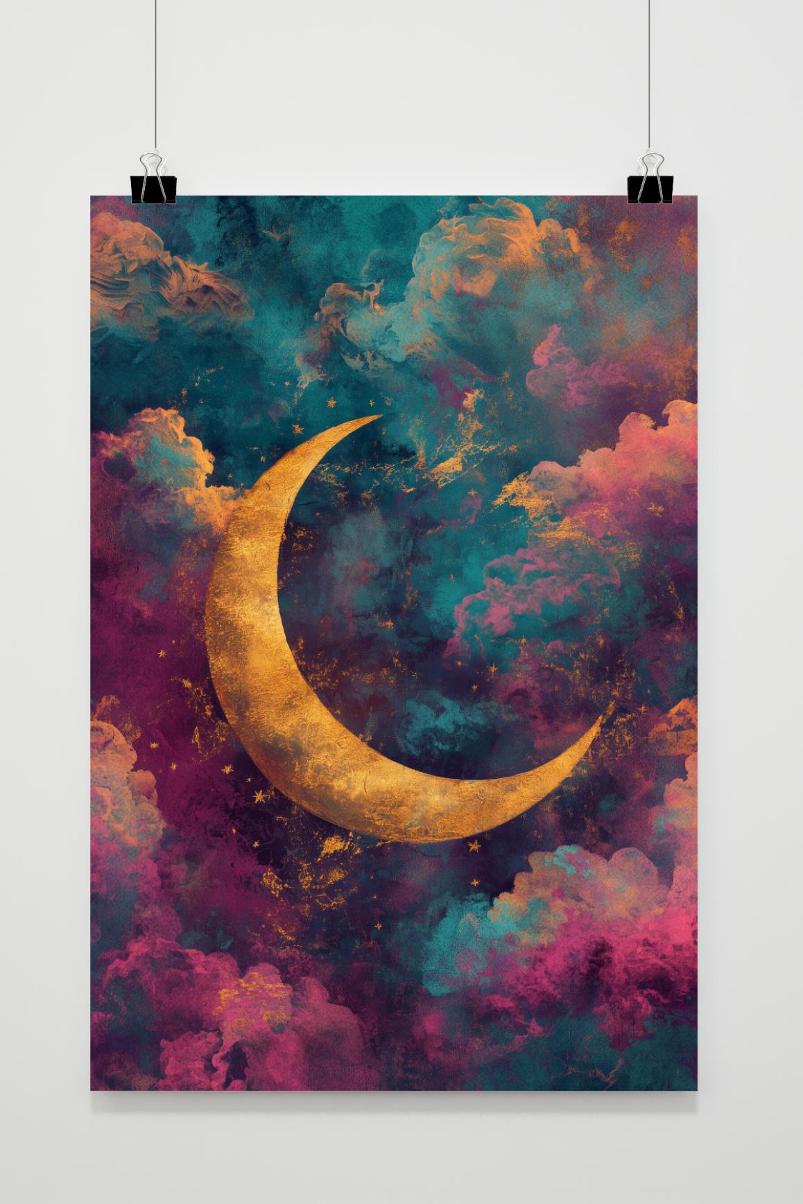 Affiche Demi-Lune de 25 Artstreet