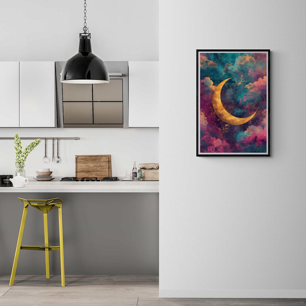 Demi-Lune dans un intérieur