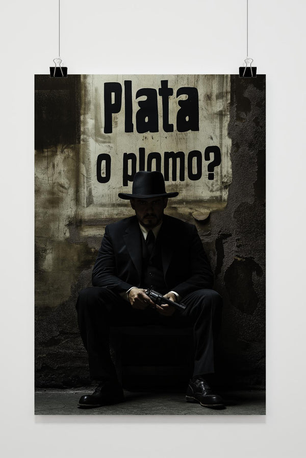 Póster Plata O Plomo