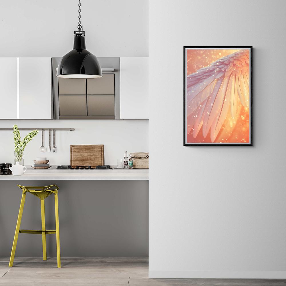 Ailes d'Ange dans un intérieur