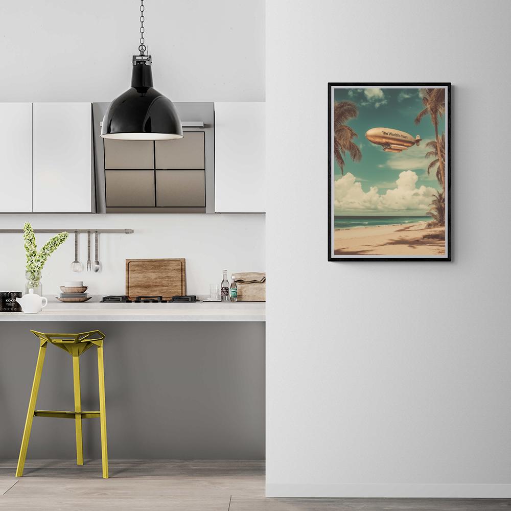 The World Is Yours dans un intérieur