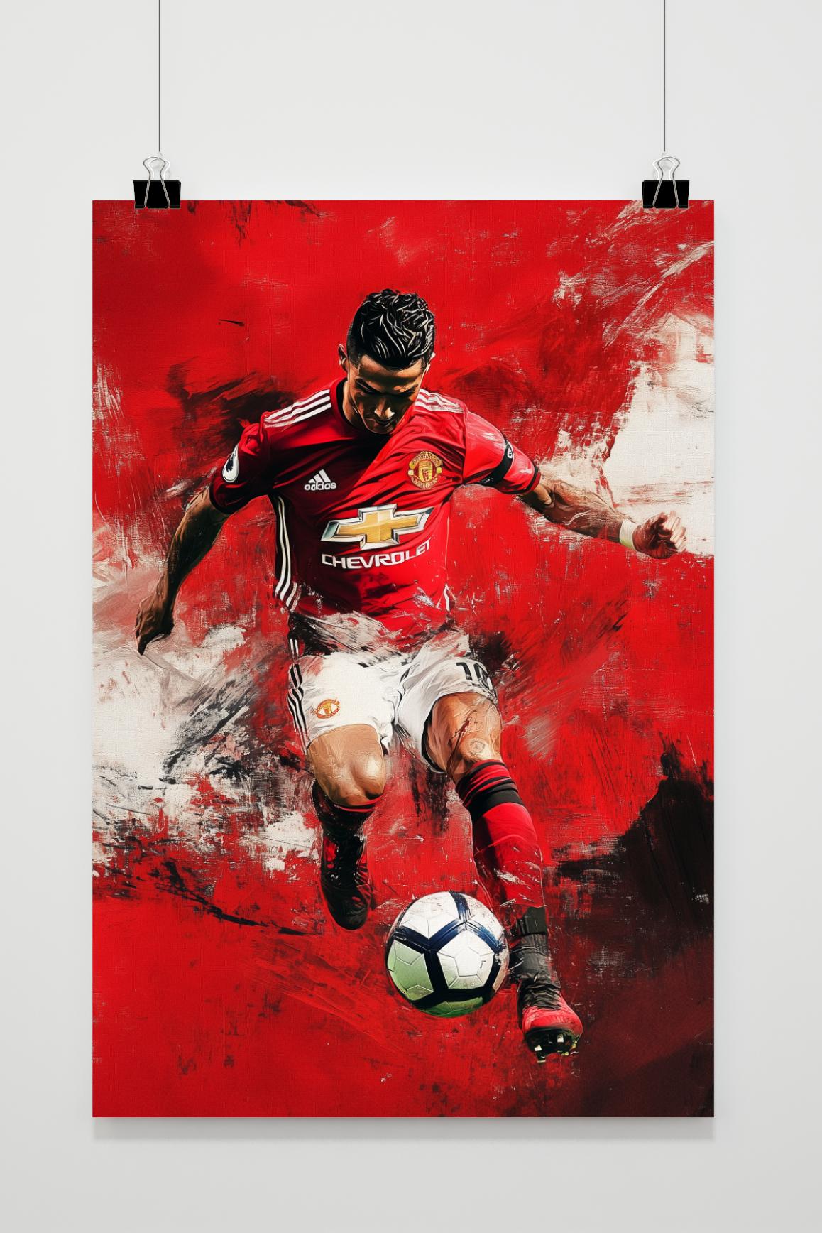 Affiche Cristiano Ronaldo de 25 Artstreet