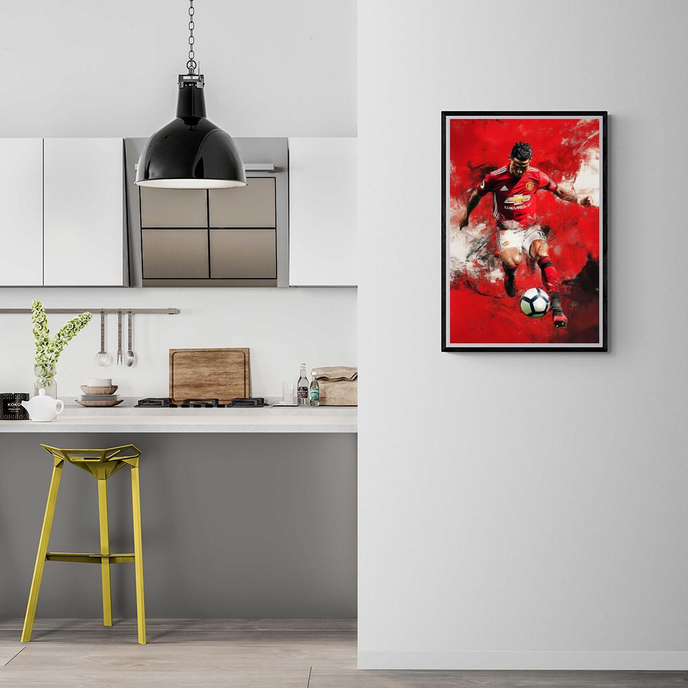 Cristiano Ronaldo dans un intérieur