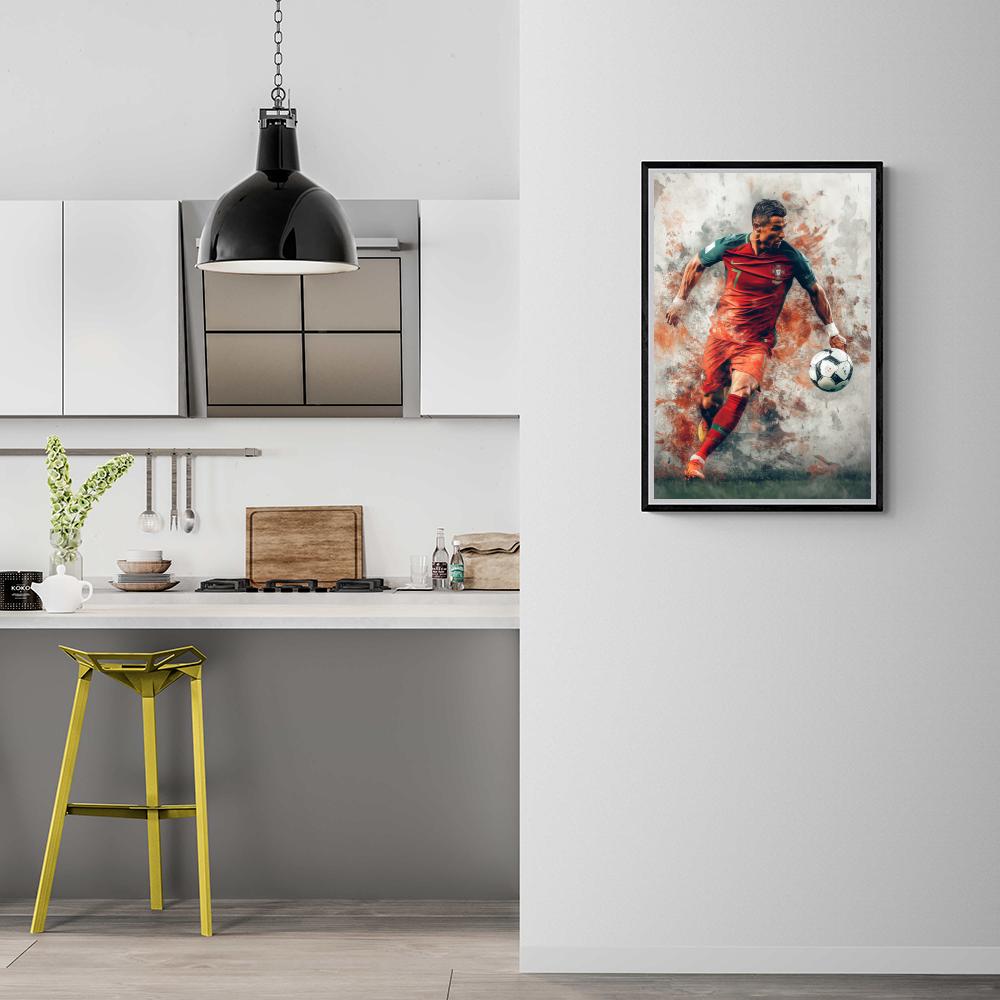 Cristiano Ronaldo Portugal dans un intérieur