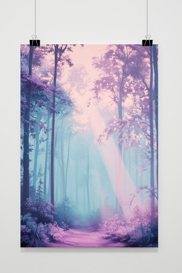 Bos Pastel poster