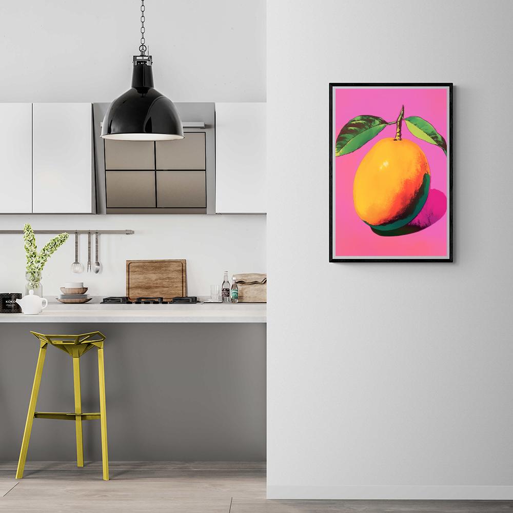 Mango Andy Warhol en un interior