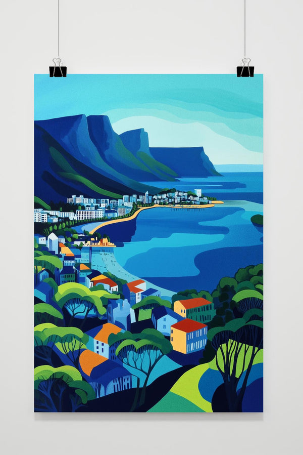 Póster Ciudad del Cabo