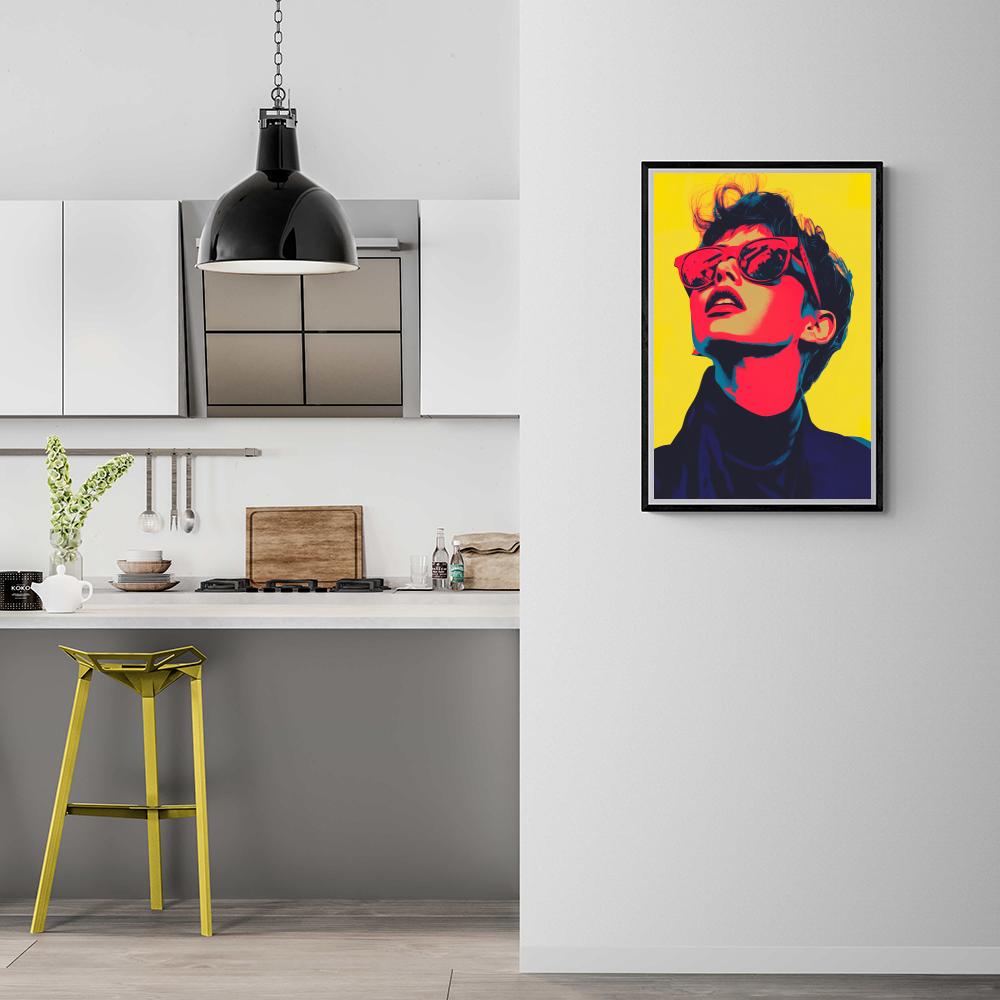 Mode Pop Art dans un intérieur