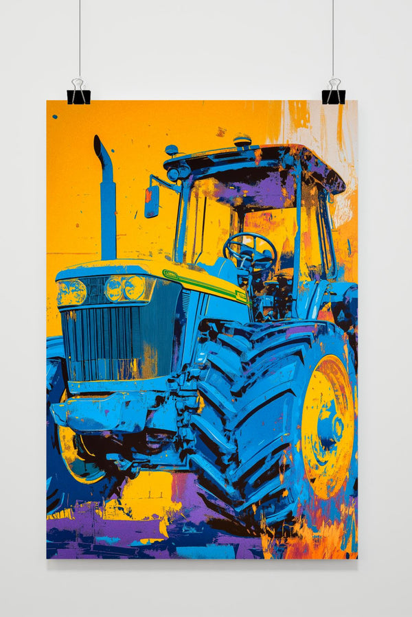 John Deere Tractor poster