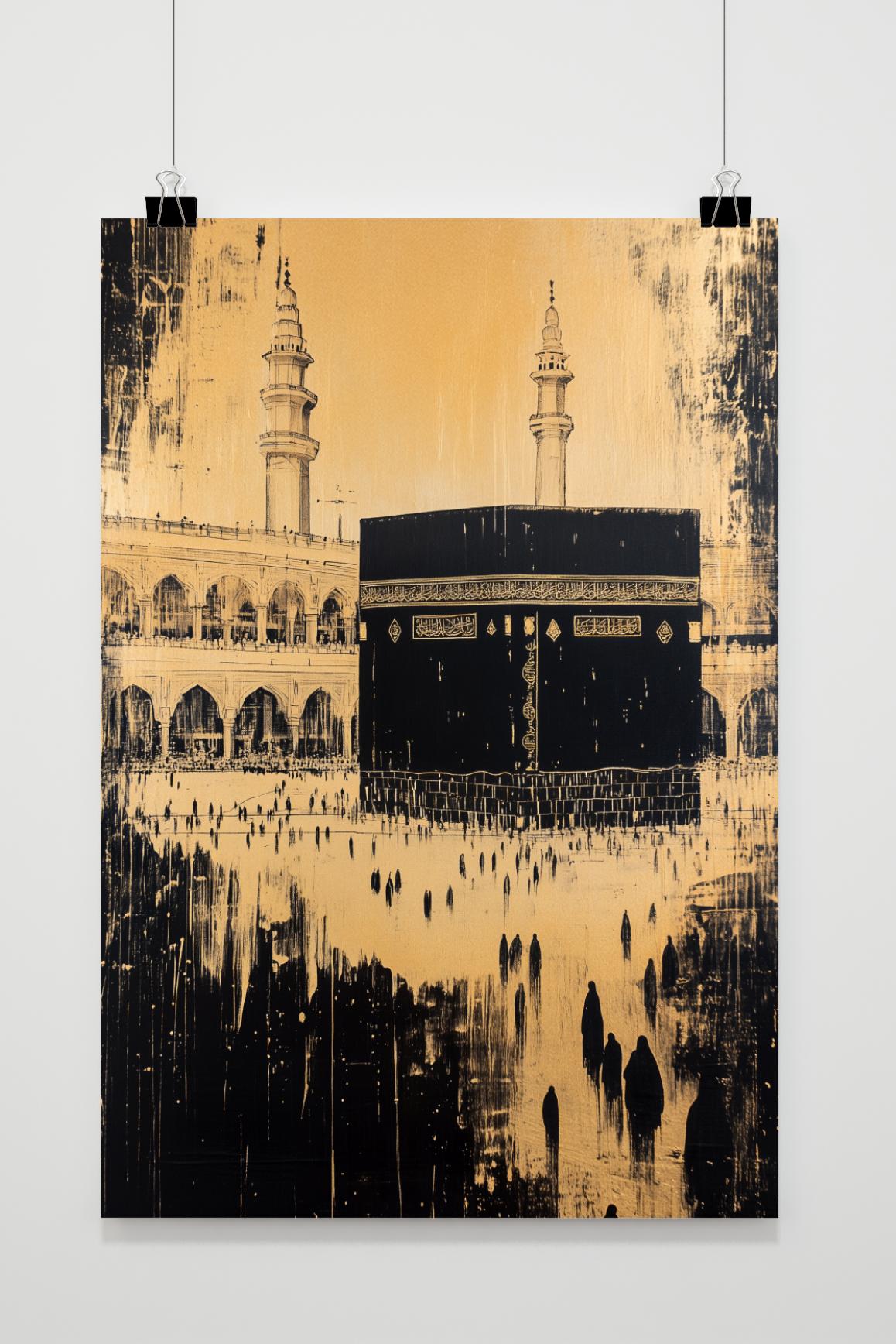 Affiche Kaaba de 25 Artstreet