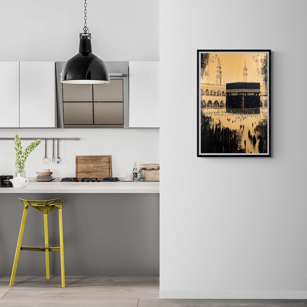 Kaaba dans un intérieur