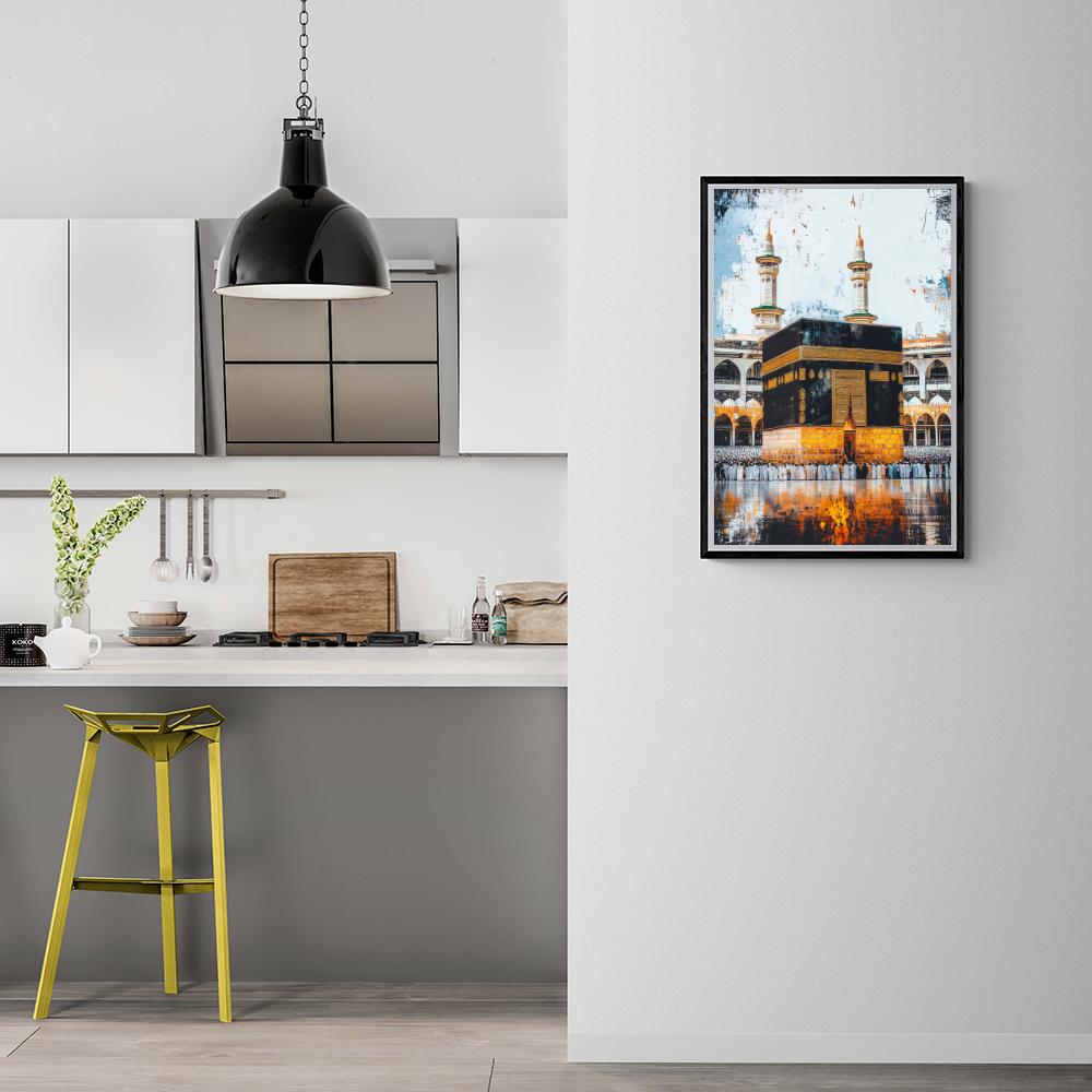 Kaaba dans un intérieur