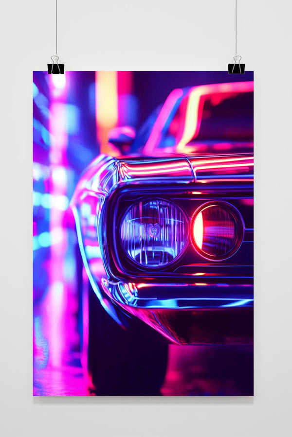 Auto Vintage Poster