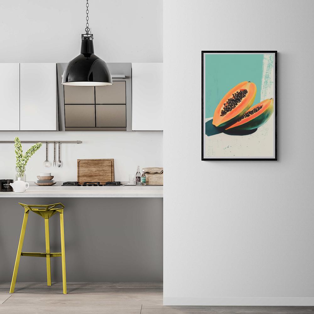 Papaye Tatsuro Kiuchi dans un intérieur