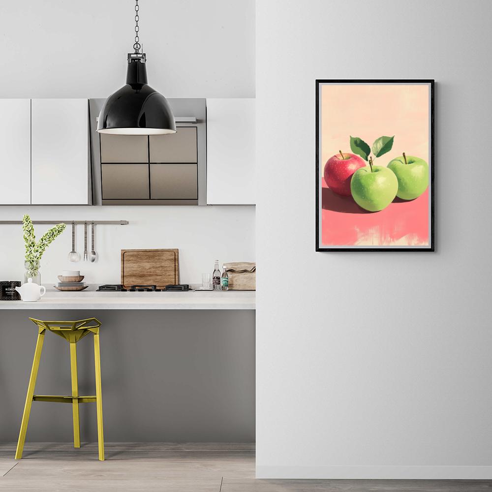 Manzanas Tatsuro Kiuchi en un interior