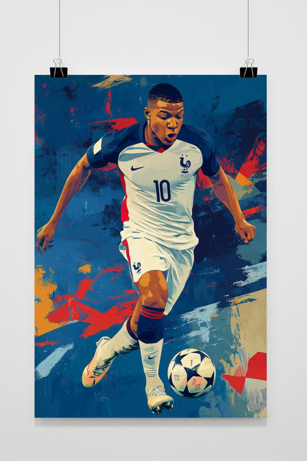 Kylian Mbappé poster