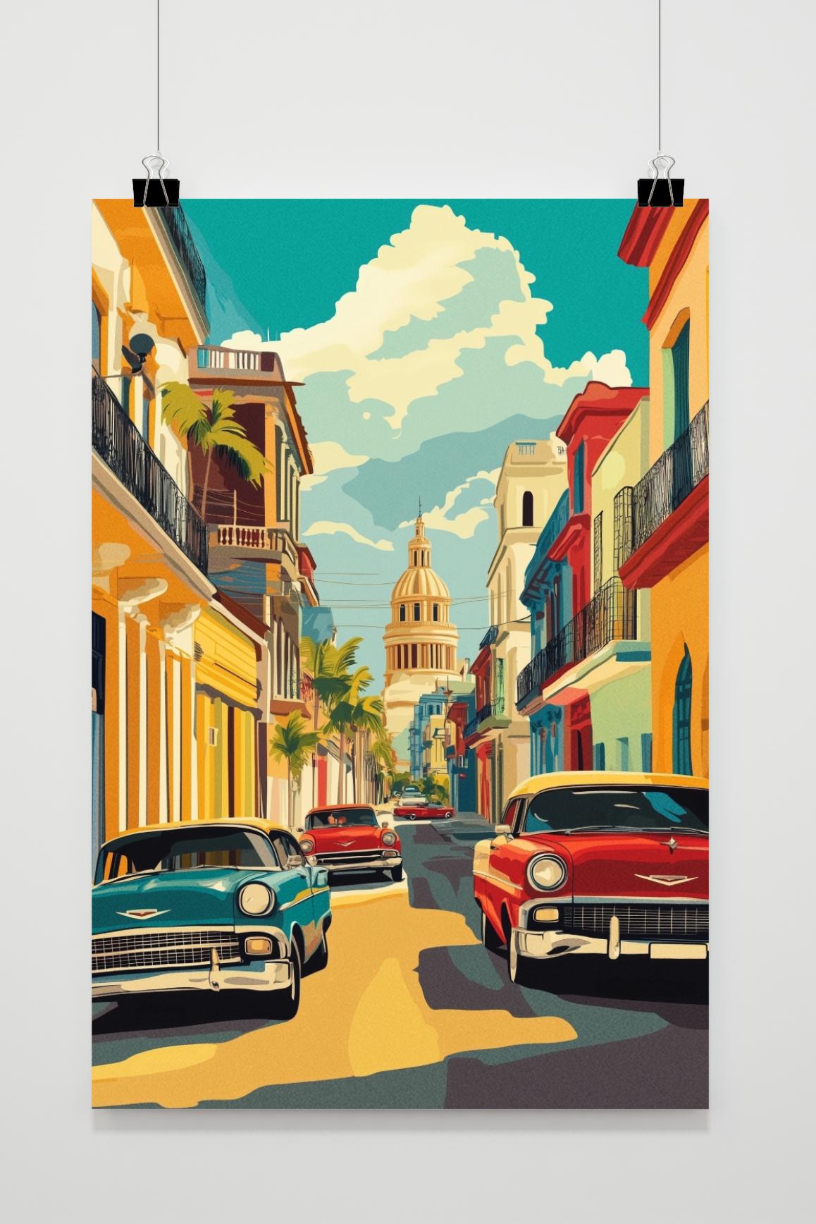 Affiche Havana de 25 Artstreet