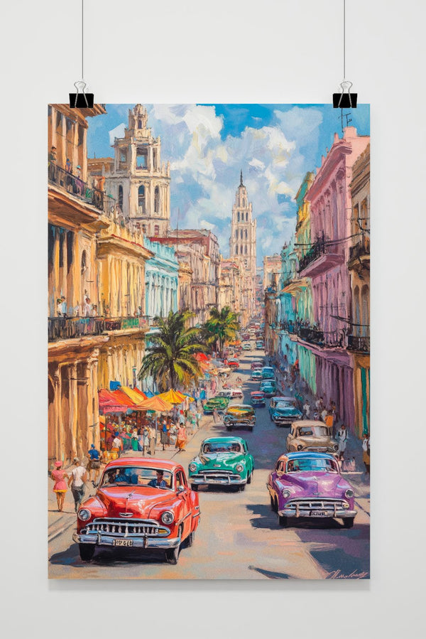 Havana Vintage Poster