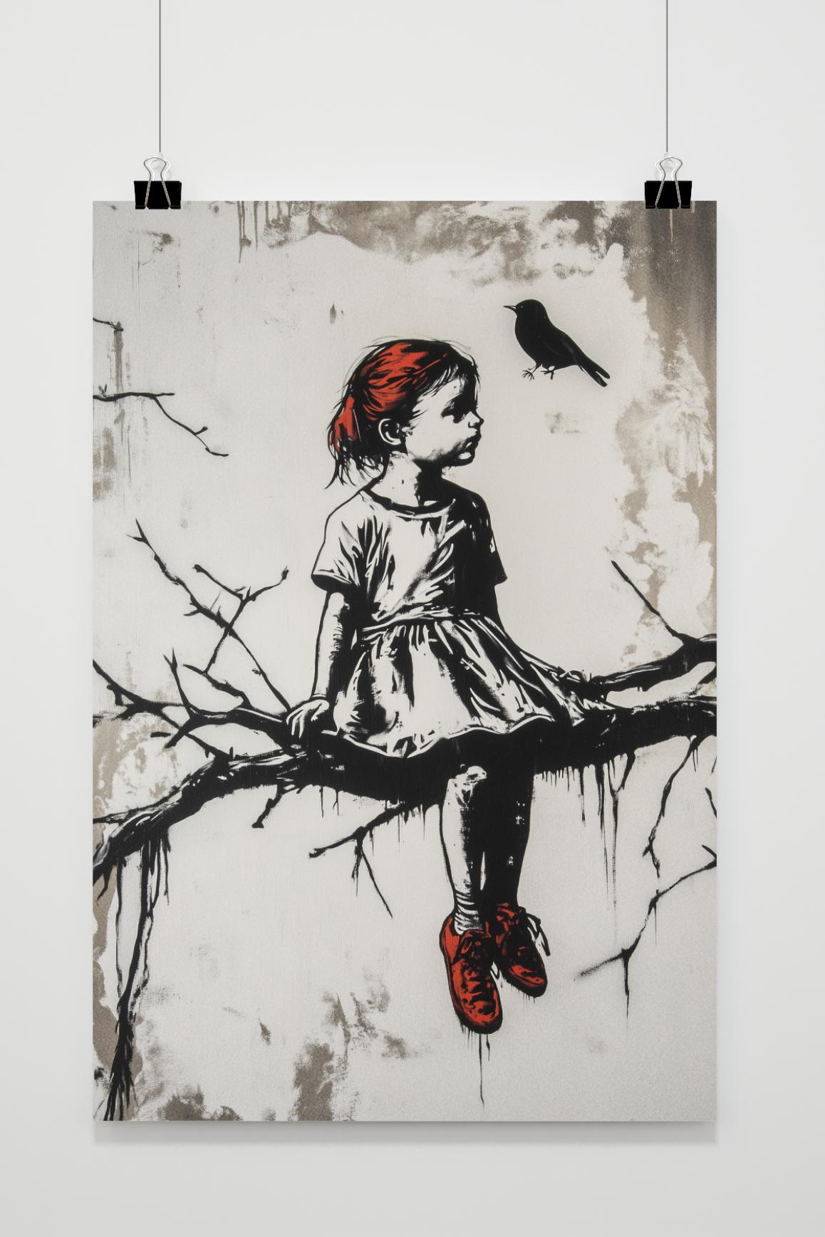 Affiche Banksy Boom de 25 Artstreet