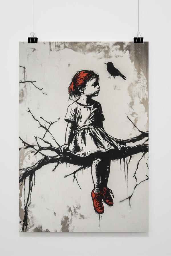 Banksy Baum Poster