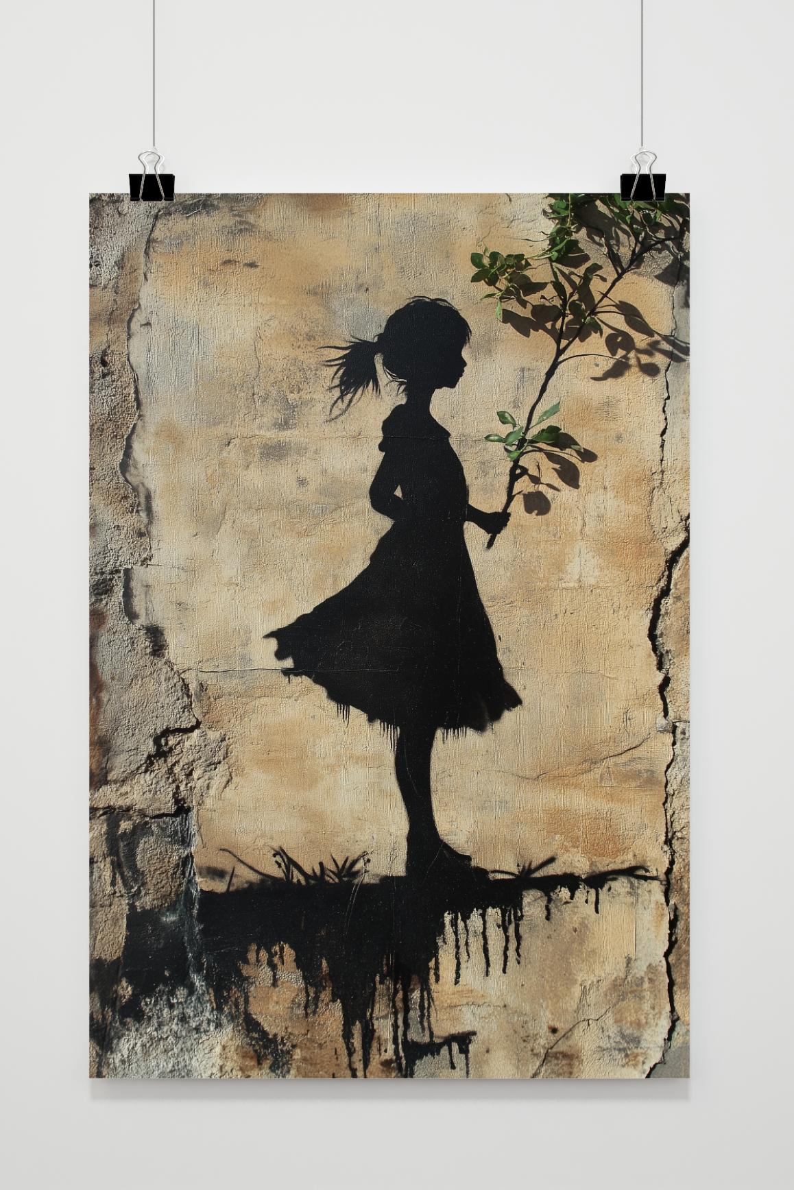 Affiche Banksy Graffiti de 25 Artstreet
