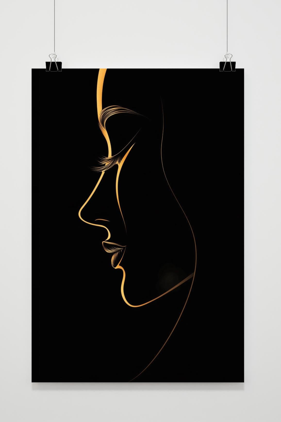 Affiche Femme minimaliste de 25 Artstreet