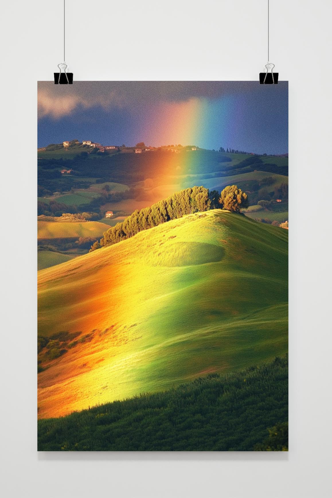 Affiche Arc-en-Ciel de 25 Artstreet