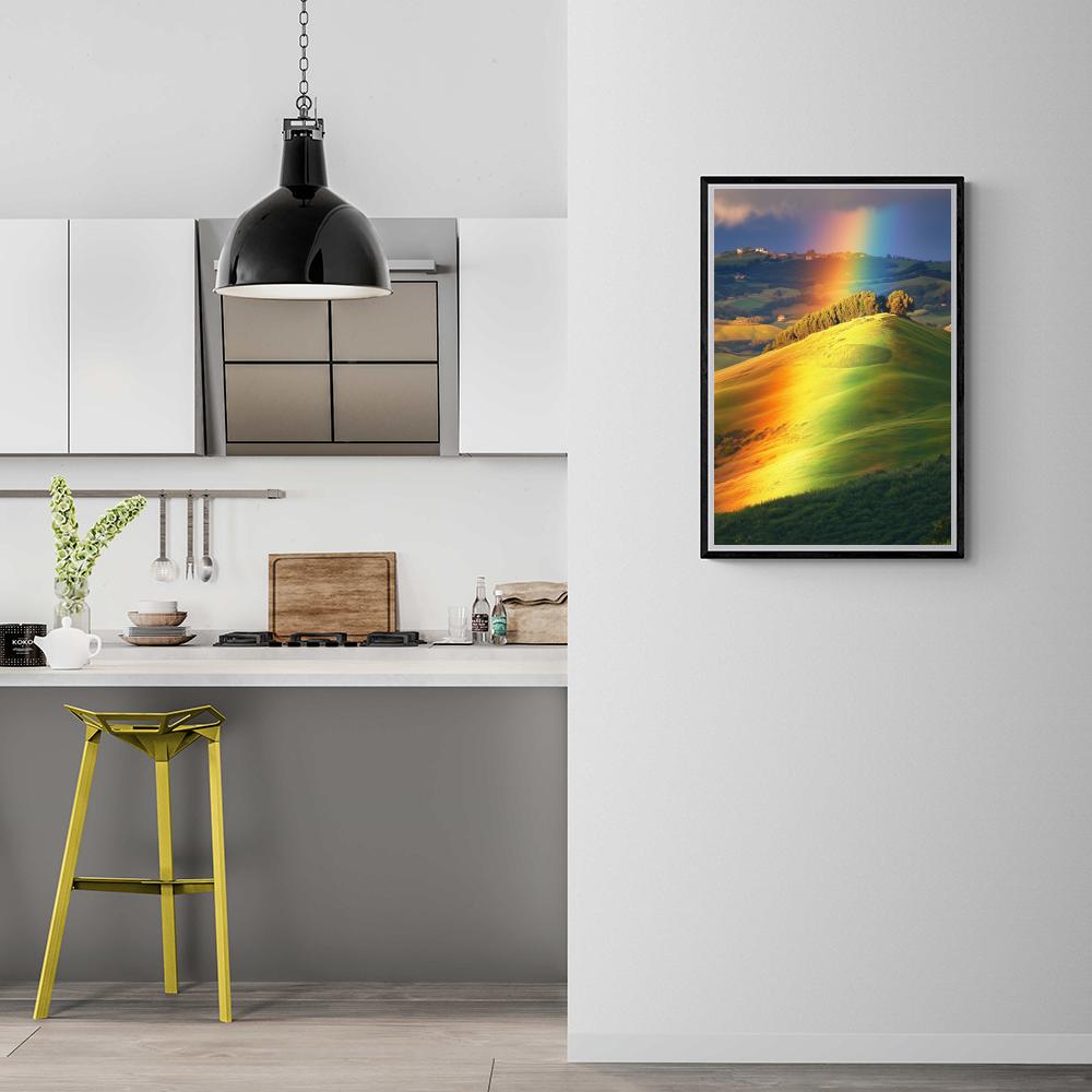 Arc-en-Ciel dans un intérieur