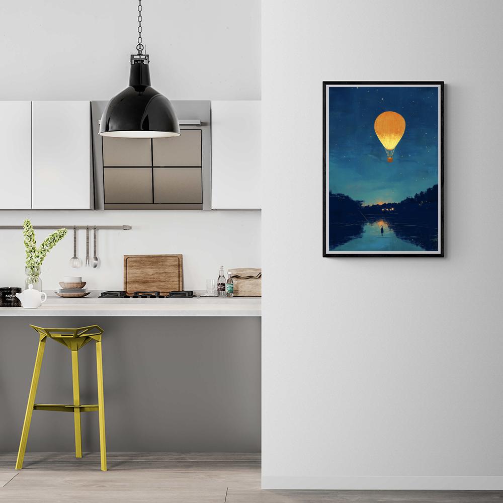 Tatsuro Kiuchi Montgolfière dans un intérieur