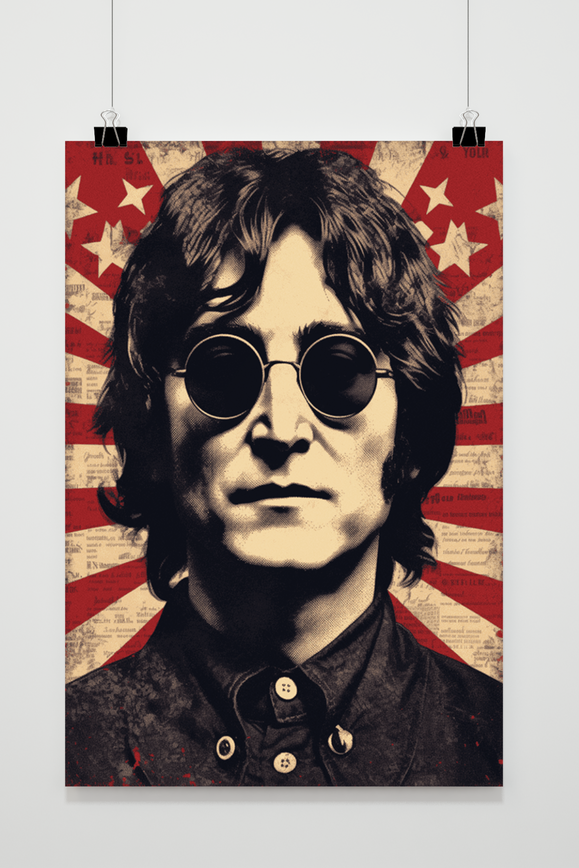 John Lennon Vintage poster