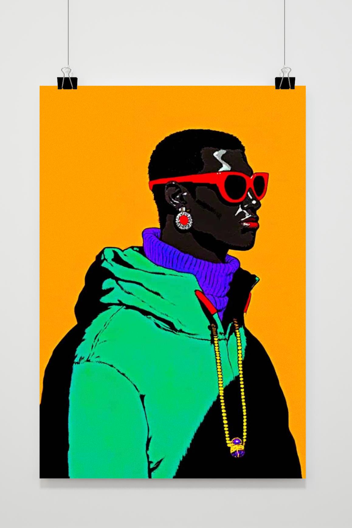 Affiche Mode Pop Art de 25 Artstreet