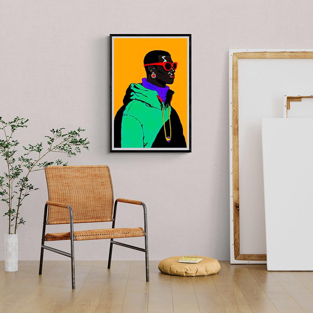 Mode Pop Art dans un intérieur