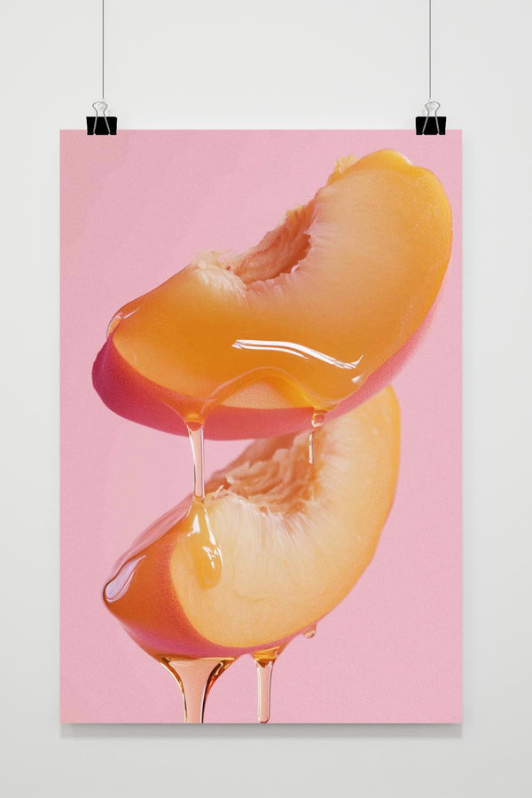 Pfirsich Poster